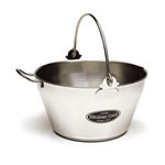 AGA Stainless Steel 8 Litre Maslin Pan